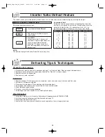 Preview for 16 page of Panasonic NN-S245 Operation Manual