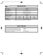 Preview for 31 page of Panasonic NN-S245 Operation Manual