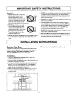 Предварительный просмотр 5 страницы Panasonic NN-S251 Operating Instructions Manual