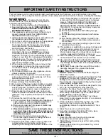 Preview for 4 page of Panasonic NN-S252 Operating Instructions Manual