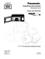 Panasonic NN-S253 Operating Instructions Manual предпросмотр