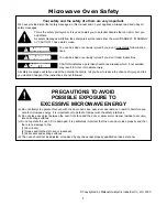 Preview for 3 page of Panasonic NN-S253 Operating Instructions Manual