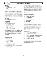 Preview for 23 page of Panasonic NN-S263 Operating Instructions Manual