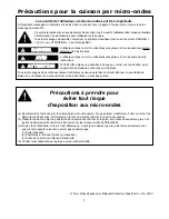 Preview for 41 page of Panasonic NN-S263 Operating Instructions Manual