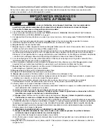 Preview for 42 page of Panasonic NN-S263 Operating Instructions Manual