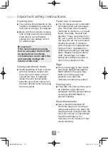 Preview for 12 page of Panasonic NN-S29KSM Operating Instructions Manual