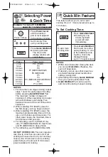 Preview for 13 page of Panasonic NN-S335 Operating Instructions Manual