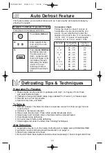 Preview for 15 page of Panasonic NN-S335 Operating Instructions Manual