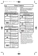 Preview for 19 page of Panasonic NN-S335 Operating Instructions Manual