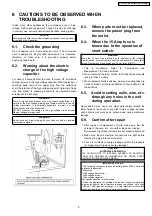 Preview for 9 page of Panasonic NN-S335WM Service Manual