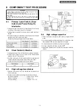 Preview for 13 page of Panasonic NN-S335WM Service Manual