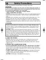 Preview for 7 page of Panasonic NN-S423 Operating Instructions Manual