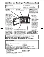 Preview for 24 page of Panasonic NN-S423 Operating Instructions Manual