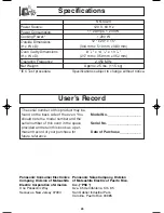 Preview for 28 page of Panasonic NN-S423 Operating Instructions Manual