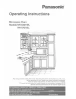 Panasonic NN-S431 Operating Instructions Manual preview