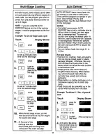 Preview for 11 page of Panasonic NN-S431 Operating Instructions Manual