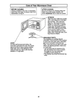 Preview for 20 page of Panasonic NN-S431 Operating Instructions Manual