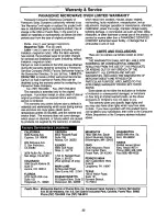 Preview for 22 page of Panasonic NN-S431BL Operating Instructions Manual