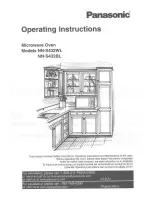 Preview for 1 page of Panasonic NN-S432 Operating Instructions Manual