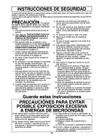 Preview for 24 page of Panasonic NN-S432 Operating Instructions Manual