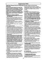 Preview for 27 page of Panasonic NN-S432 Operating Instructions Manual