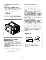 Preview for 12 page of Panasonic NN-S432BL Service Manual