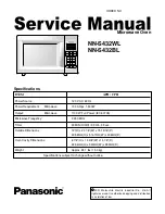 Preview for 1 page of Panasonic NN-S432WL Service Manual