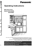 Panasonic NN-S433 Operating Instructions Manual preview