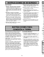 Preview for 25 page of Panasonic NN-S433BL Operating Instructions Manual