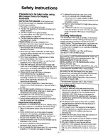 Preview for 3 page of Panasonic NN-S451 Operation Manual