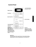 Preview for 8 page of Panasonic NN-S451 Operation Manual