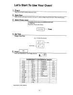 Preview for 9 page of Panasonic NN-S451 Operation Manual