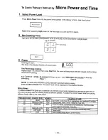 Preview for 11 page of Panasonic NN-S451 Operation Manual