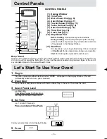 Preview for 8 page of Panasonic NN-S454 Operation Manual