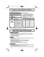 Preview for 18 page of Panasonic NN-S513 Operating Instructions Manual