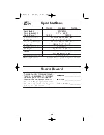 Preview for 30 page of Panasonic NN-S513 Operating Instructions Manual