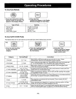 Preview for 11 page of Panasonic NN-S530 Operating Instructions Manual