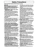 Preview for 7 page of Panasonic NN-S532 Operating Instructions Manual