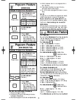 Preview for 15 page of Panasonic NN-S533WF Operating Instructions Manual