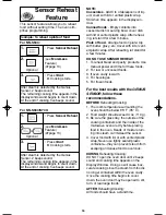 Preview for 18 page of Panasonic NN-S533WF Operating Instructions Manual