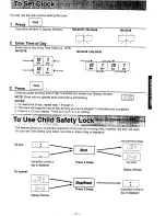 Preview for 11 page of Panasonic NN-S538 Operation Manual & Cookbook