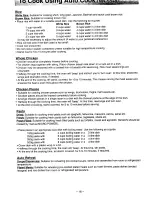 Preview for 18 page of Panasonic NN-S538 Operation Manual & Cookbook