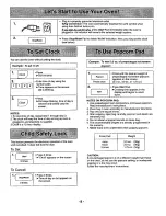 Preview for 10 page of Panasonic NN-S539 Operating Instructions Manual