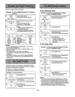 Preview for 11 page of Panasonic NN-S539 Operating Instructions Manual