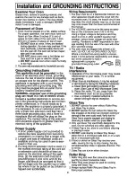 Preview for 5 page of Panasonic NN-S540WF Operating Instructions Manual