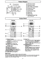 Preview for 8 page of Panasonic NN-S540WF Operating Instructions Manual