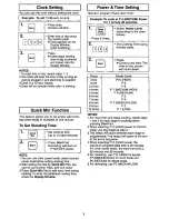 Preview for 9 page of Panasonic NN-S540WF Operating Instructions Manual