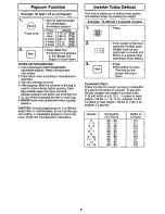 Preview for 10 page of Panasonic NN-S540WF Operating Instructions Manual