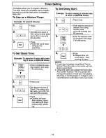 Preview for 14 page of Panasonic NN-S540WF Operating Instructions Manual