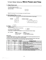 Предварительный просмотр 11 страницы Panasonic NN-S542 Operation Manual